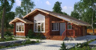 Строительство из двойного бруса под ключ Похвистнево цены от 12734 руб.